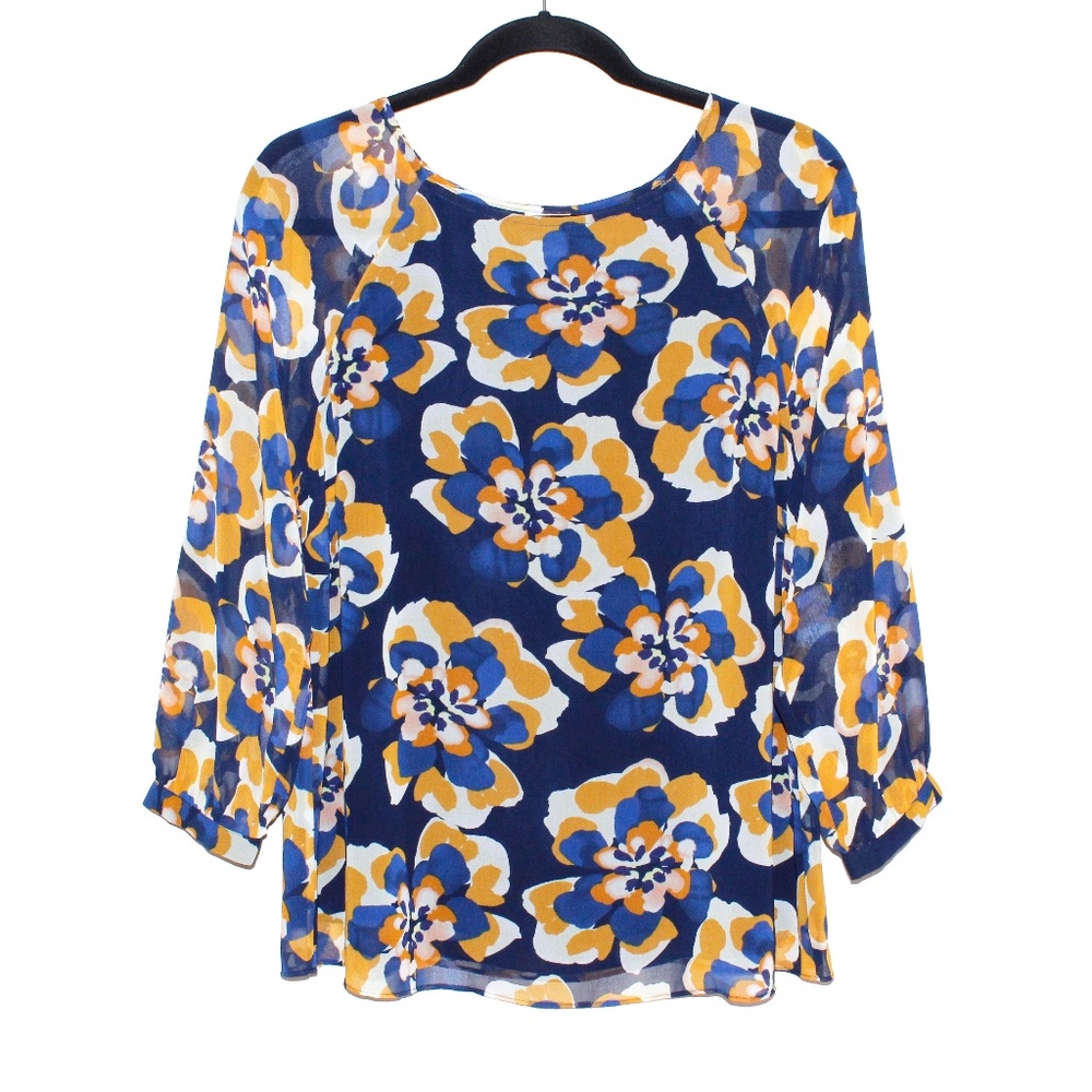 Cabi "Lydia" Floral Blouse